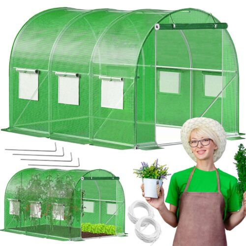 Springos kerti Fóliasátor 3x2x2m 140g/m²