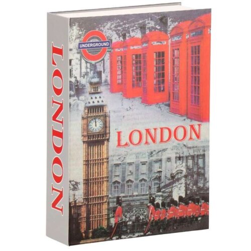 Springos Könyv Széf - London - 22x15