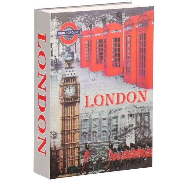 Springos Könyv Széf - London - 22x15
