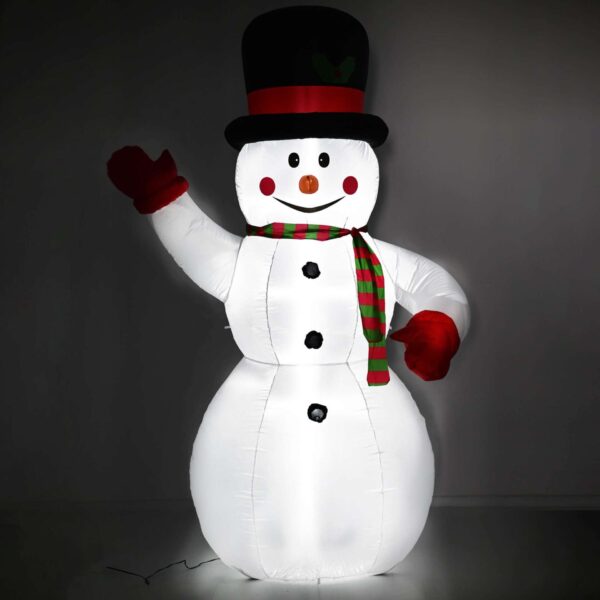 Springos led fénydekoráció "hóember" 240 cm