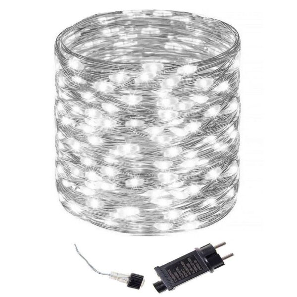 Springos programozható kültéri fényfüzér 100LED