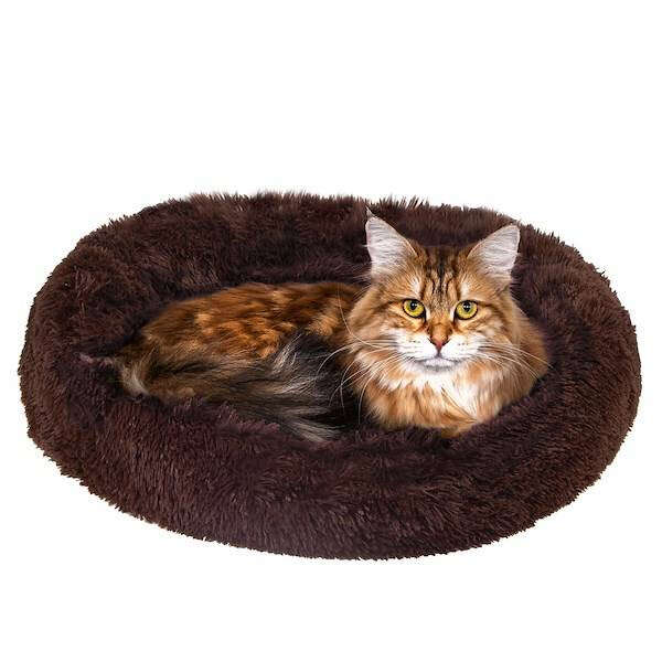 Springos puha Kutya- és Macska fekhely 60cm - Barna