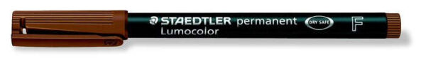 STAEDTLER Lumocolor 318 F Barna Alkoholos Filctoll - 0