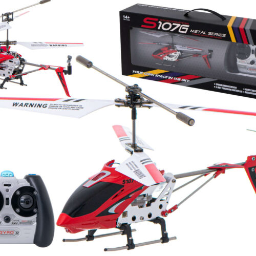 Syma S107g Piros Távirányítós Helikopter