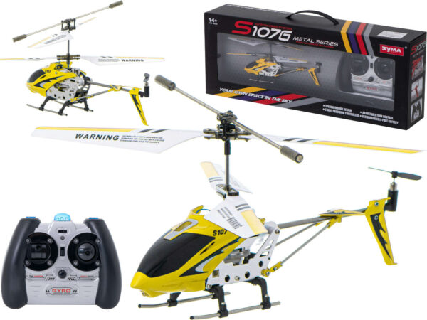 Syma S107G RC Helikopter - Sárga