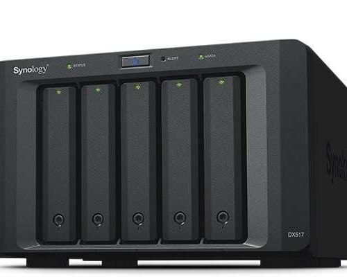 Synology DX517 Hálózati adattároló bővítőegység 5 HDD