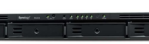 Synology RX418 4 lemezes 1U rackbe szerelhető bővítőegység