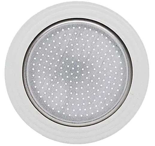 Szilikon tömítés 1db + szűrő 1db / Moka Induction 2 adag - új