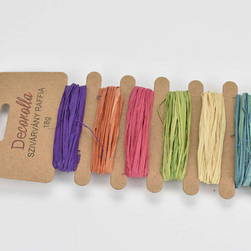 Szivárvány raffia 18g