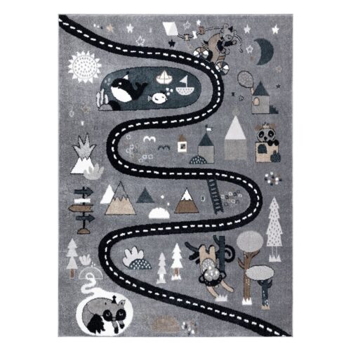 Szőnyeg BEO ROUTE szürke 160x220