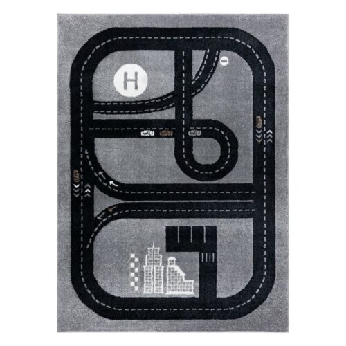 Szőnyeg BEO TRACK szürke 120x170