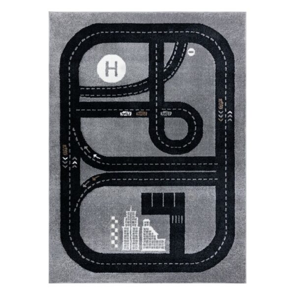 Szőnyeg BEO TRACK szürke 120x170