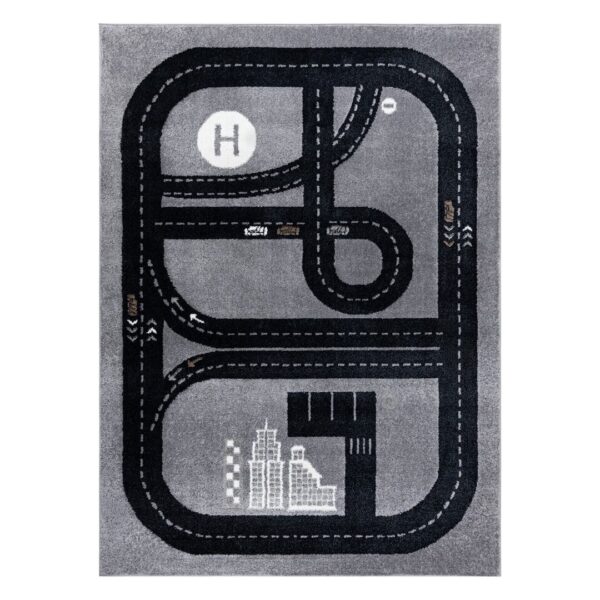 Szőnyeg BEO TRACK szürke 140x190