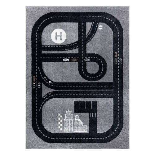Szőnyeg BEO TRACK szürke 80x150