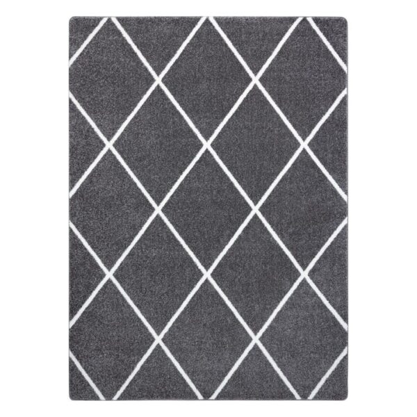 Szőnyeg ESMEA szürke geometrikus minimál ú 80x150