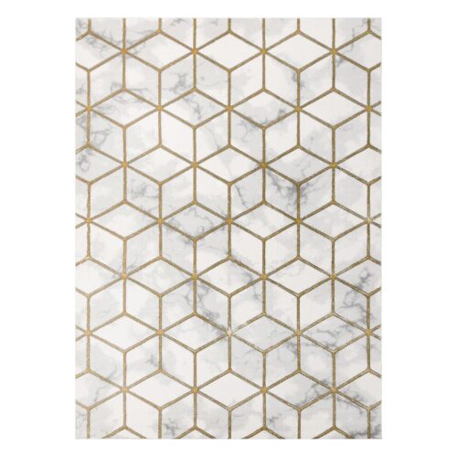 Szőnyeg ESTEMA CUBES krémű 80x150