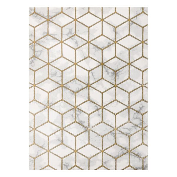 Szőnyeg ESTEMA CUBES krémű 80x150