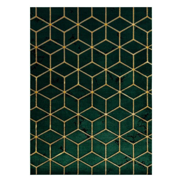 Szőnyeg ESTEMA CUBES üvegzöld 80x150