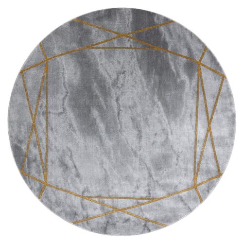 Szőnyeg kerek ESTEMA MARBLE 2 szürke r160
