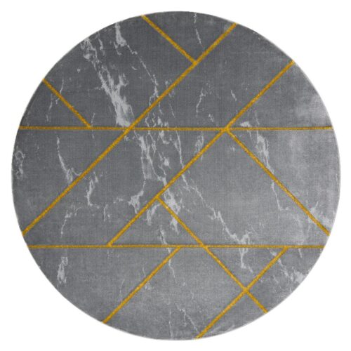 Szőnyeg kerek ESTEMA MARBLEGEO grafitszürke r120