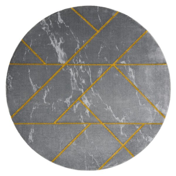 Szőnyeg kerek ESTEMA MARBLEGEO grafitszürke r120