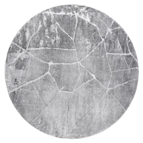 Szőnyeg kerek TREX MARBLE szín szürke r120 Hakano