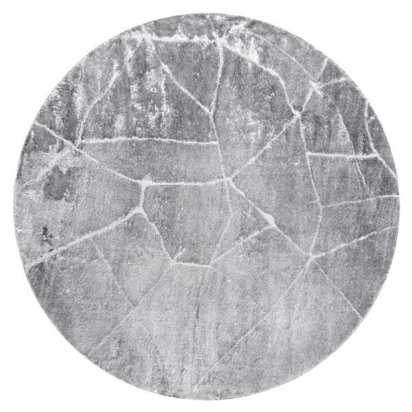 Szőnyeg kerek TREX MARBLE szín szürke r120 Hakano