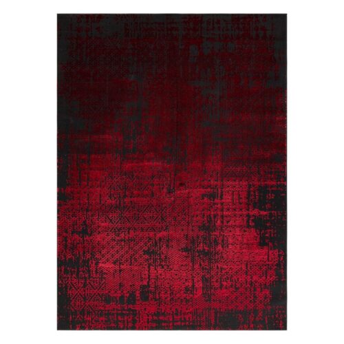 Szőnyeg LEAN ORNAMENT 2 piros 80x150