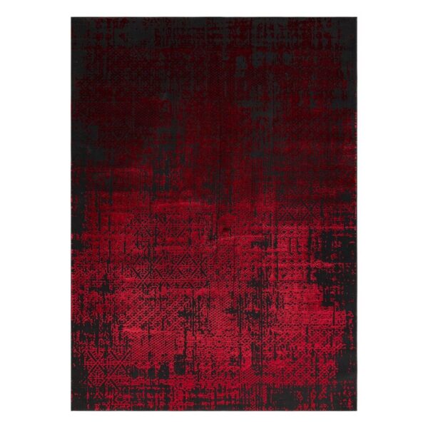 Szőnyeg LEAN ORNAMENT 2 piros 80x150