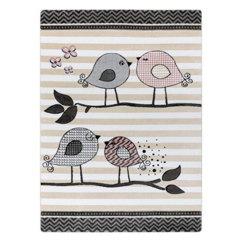 Szőnyeg TINIES BIRDS krémű 120x170
