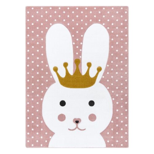 Szőnyeg TINIES BUNNY púderrózsa 160x220
