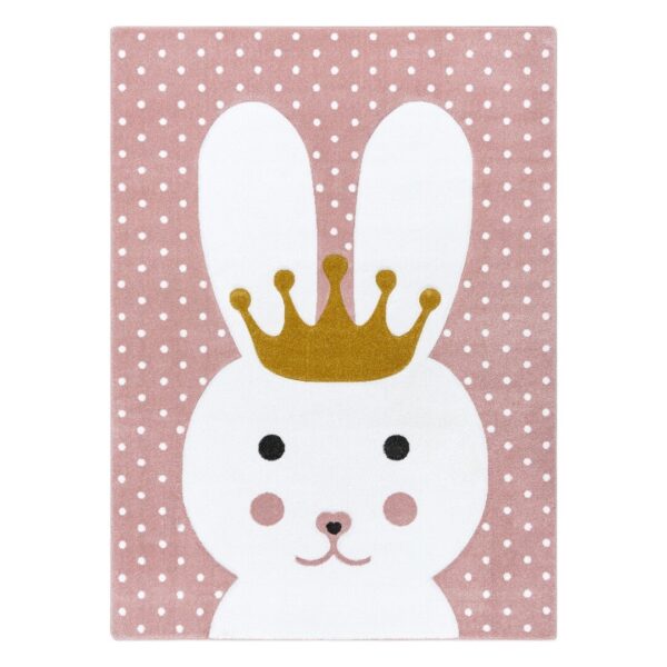 Szőnyeg TINIES BUNNY púderrózsa 160x220