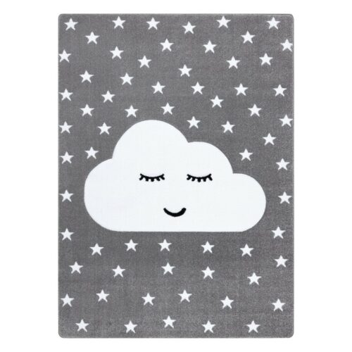 Szőnyeg TINIES CLOUD szürke 80x150