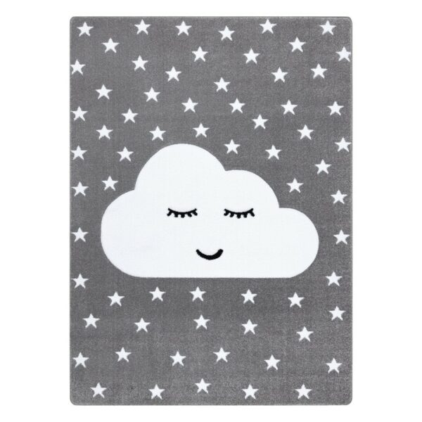 Szőnyeg TINIES CLOUD szürke 80x150