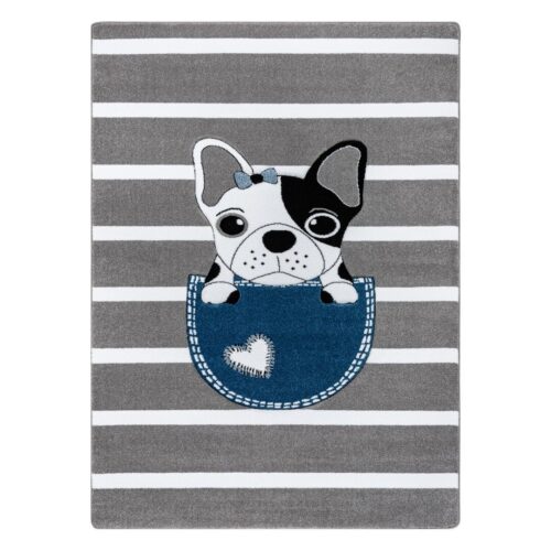 Szőnyeg TINIES DOG szürke 140x190