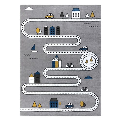 Szőnyeg TINIES STREET szürke 120x170