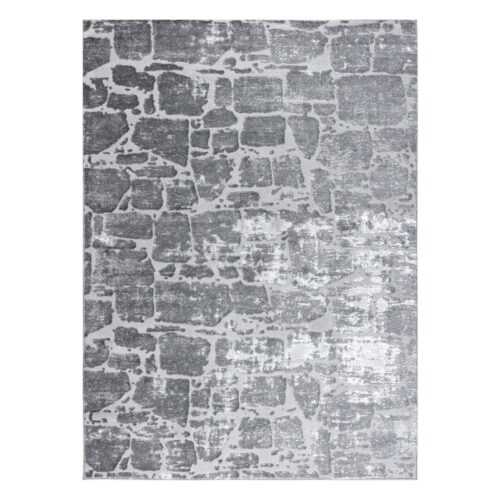 Szőnyeg TREX BRICK grafitszürke 80x150