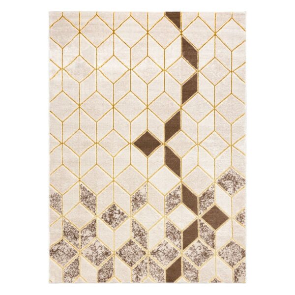Szőnyeg TREX GEOMETRIC krémű 140x190