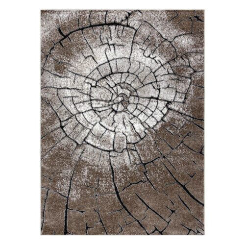 Szőnyeg VERS WOOD barna 120x170
