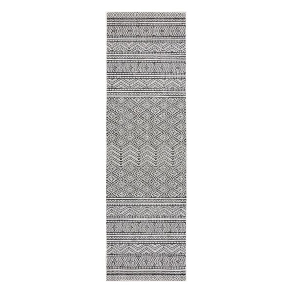 Szőnyeg VINEA fekete boho 80x250
