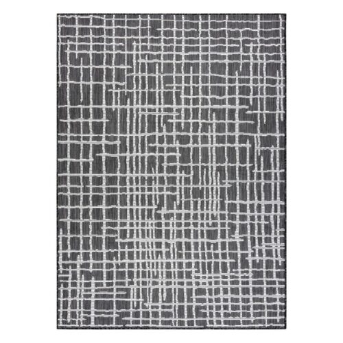 Szőnyeg VINEA LINES fekete 140x190