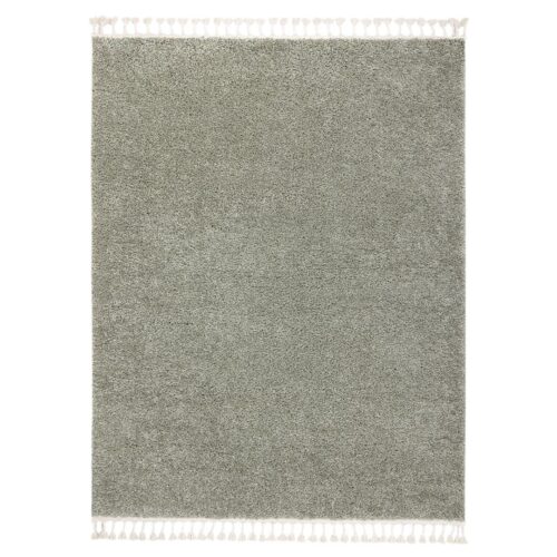 Szőnyeg WELBEN FRINGE olajzöld 140x190