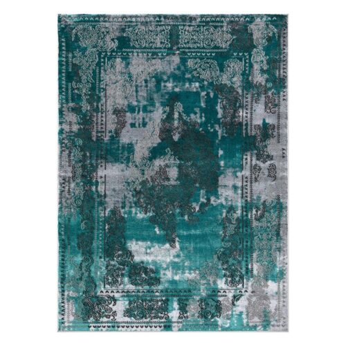 Szőnyeg WELLI ABSTRACT 6 tengerzöld 140x190