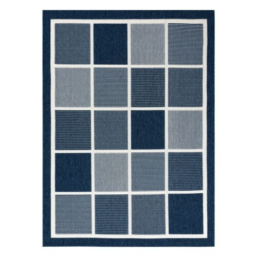 Szőnyeg WINK SQUARES kék 120x170