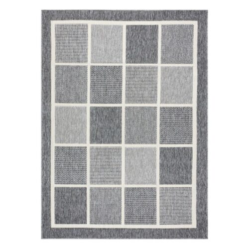 Szőnyeg WINK SQUARES szürke 80x150