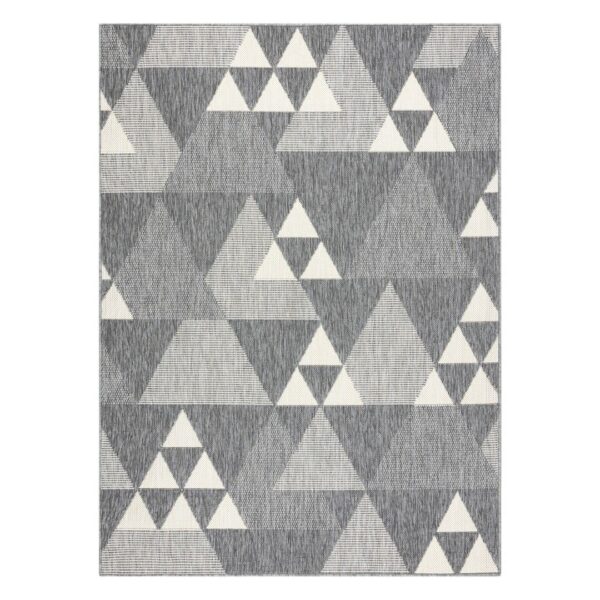 Szőnyeg WINK TRIANGLE szürke 80x150
