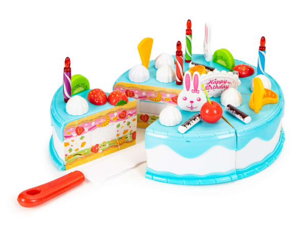 Születésnapi vágható Torta készlet 76db