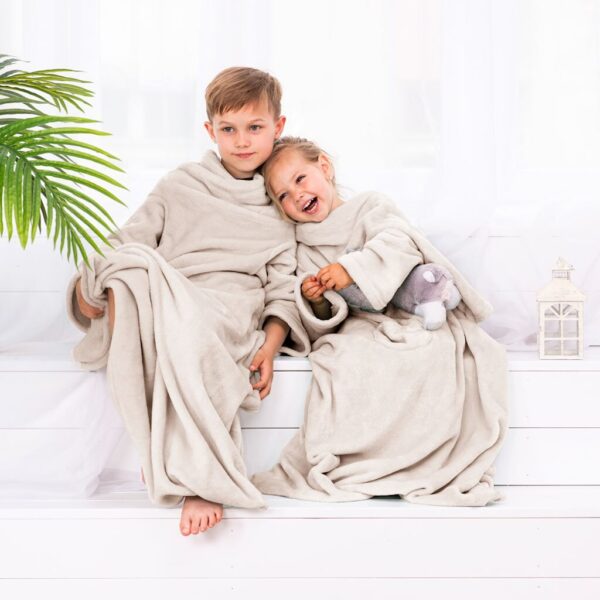 Takaró Lazykids krémű sima klasszikus 90x105 DecoKing