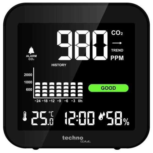 Technoline WL1025 Digitális CO2 mérő