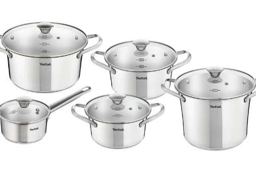 Tefal B907SA74 Simpleo 10 részes Edénykészlet - ezüst